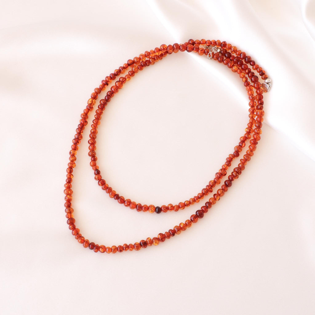 מחרוזת אמבר כפולה | Amber