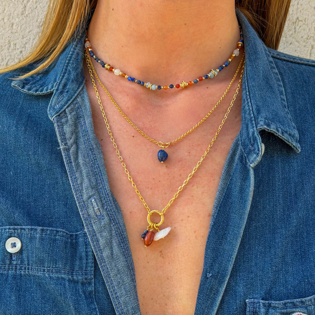 סט שרשראות אבני חן | B-DAY Edition