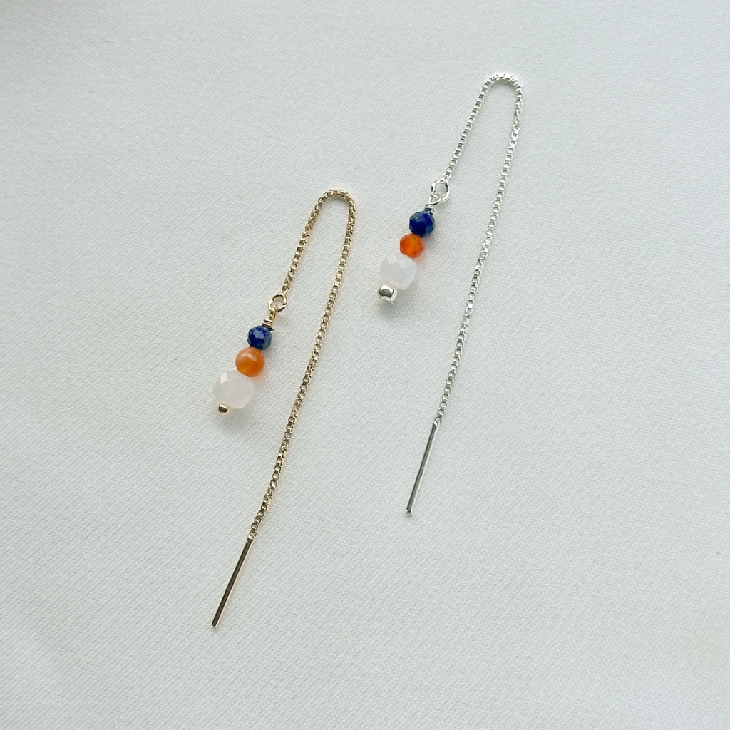 עגיל אבני חן נתלה | B-DAY Edition