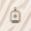 שרשרת  תליון אבן חודש לידה  | Birthstone