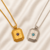שרשרת  תליון אבן חודש לידה  | Birthstone