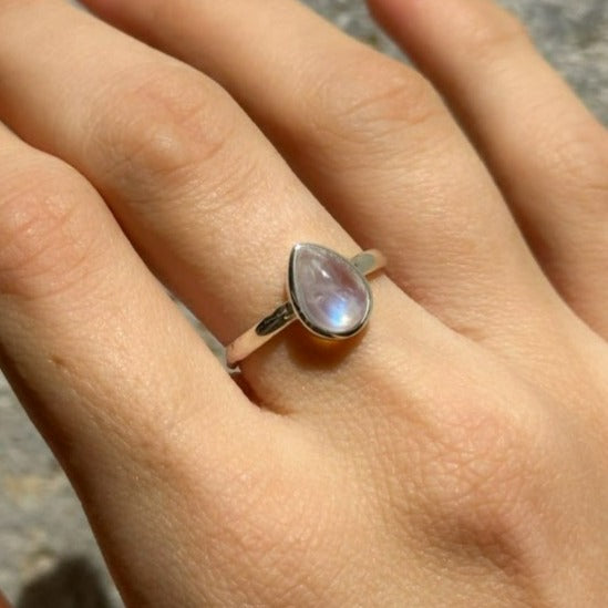 טבעת אבן חן 4 צבעים | Tipi