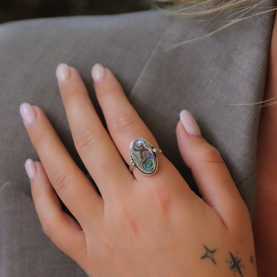 טבעת אבאלון LIMITED | Mili