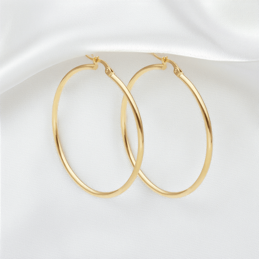 עגיל חישוק Extra Large Hoop | זהב 14K