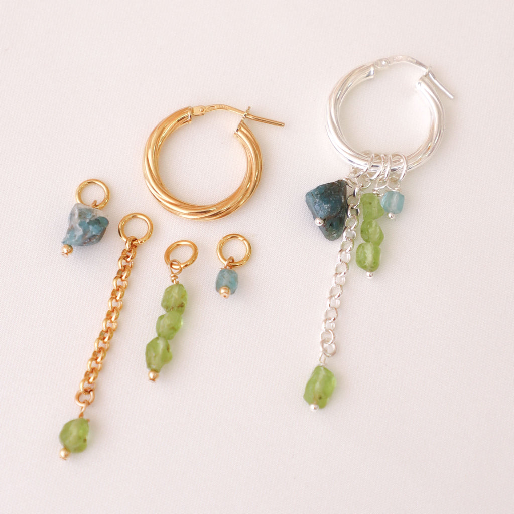 עגילי אפטייט ופרידוט 6 ב-1 | Mermaid Palarya