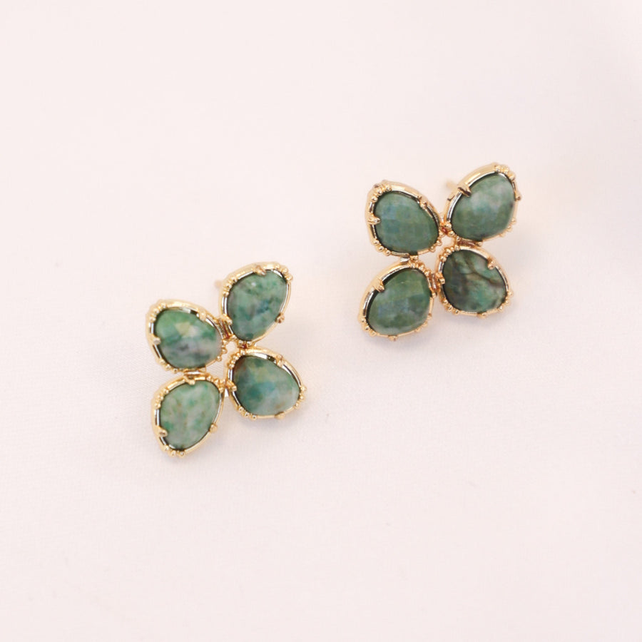 עגילי טורקיז | Flora