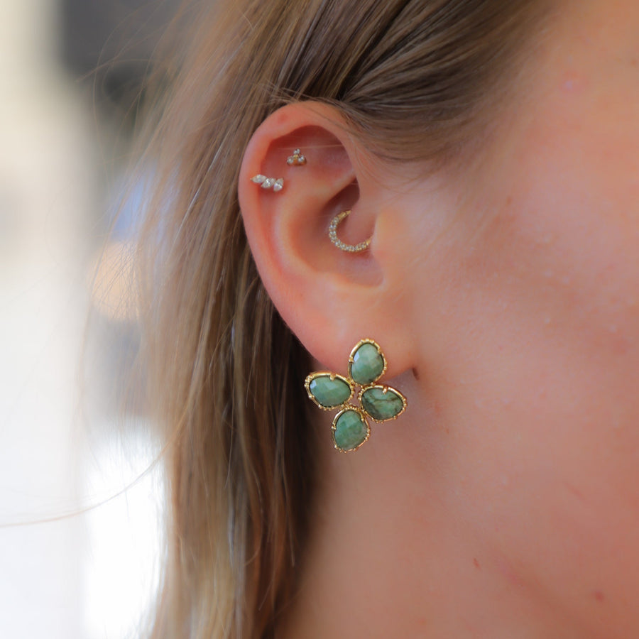 עגילי טורקיז | Flora