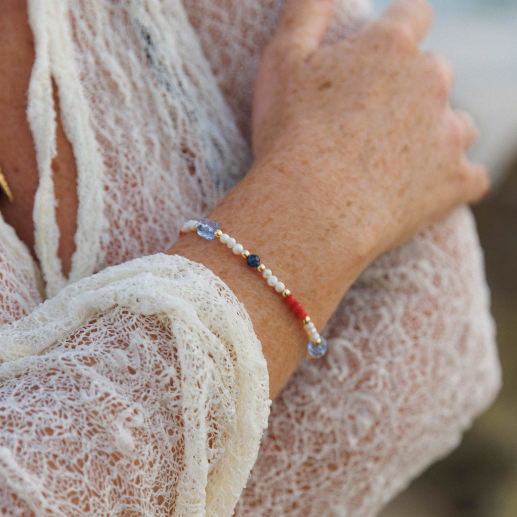 צמיד פנינים | marines