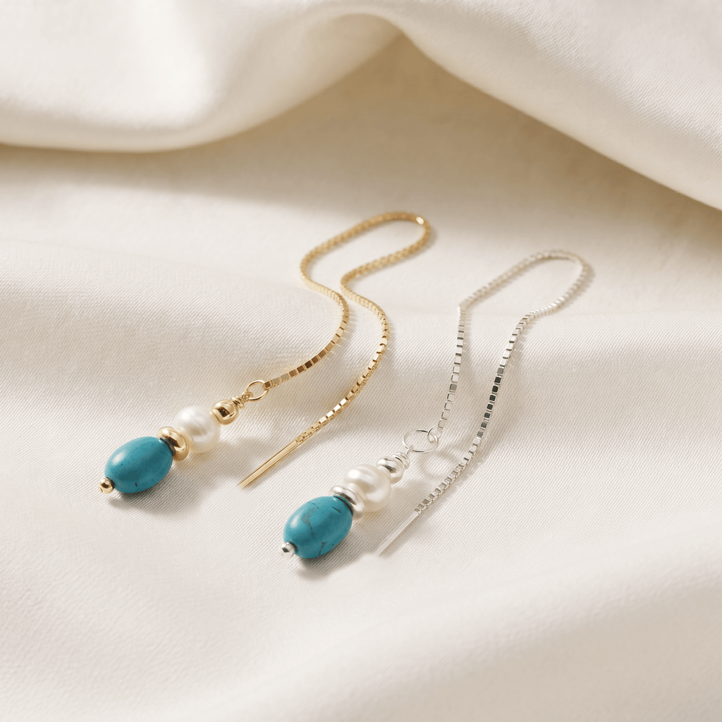 עגיל טורקיז נתלה | Turquoise