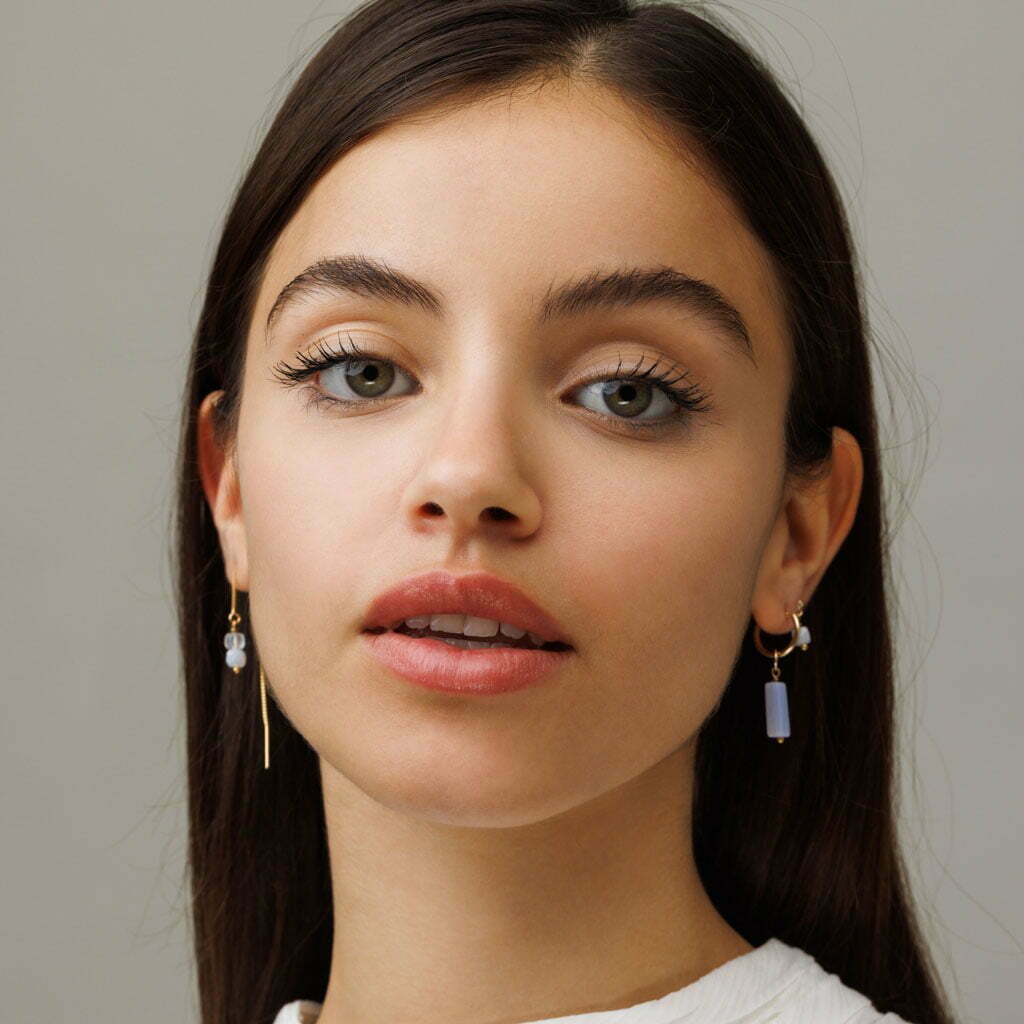 סט עגילים בלו לייס | Lura – Shak-it jewelry